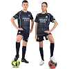 Футбольная форма детская с символикой клуба REAL MADRID MBAPPE 10 гостевая 2026 SP-SPORT CO-7340 (Темно-синий)