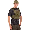 Плитоноска для бронепластин с системой MOLLE MILITARY RANGERS ZK-28 (Оливковый)