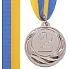 Медаль спортивна зі стрічкою SP-SPORT FAME C-3173 ø5см (Бронзовий)