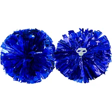 Помпони кулясті Кулі круглі блискучі SP-SPORT Pom-Poms CH-0352 1шт (Синій)