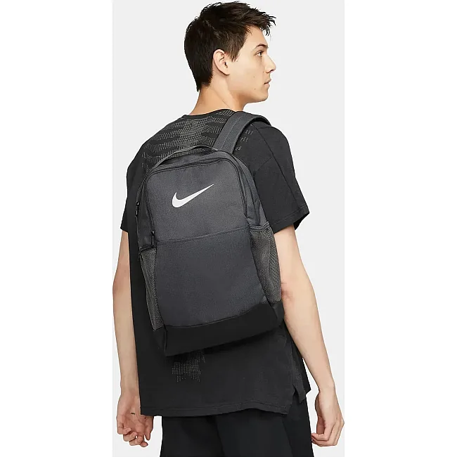 Рюкзак Nike NK BRSLA M BKPK-9.5 24L серый 46 х 30 х 18 см