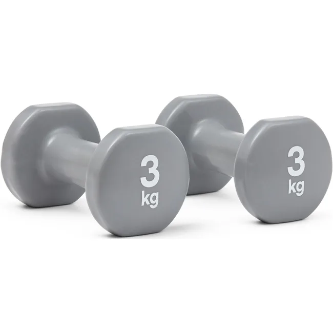 Гантели REEBOK Dumbbells серый 3 кг
