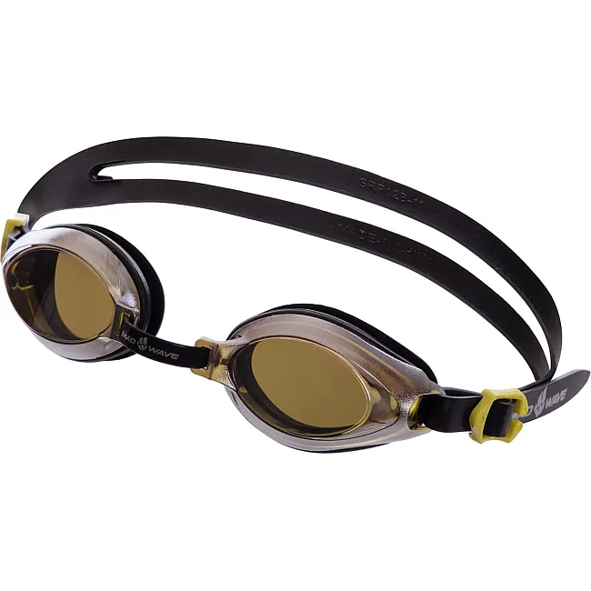 Очки для плавания юниорские MADWAVE AQUA MIRROR JUNIOR M04150 см4 (Черный)