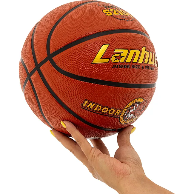 Баскетбольный мяч
 резиновый LANHUA Super soft Indoor S2104
 5