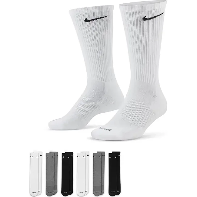 Носки Nike U NK ED PLS CSH CRW 6PR - 132 мужские