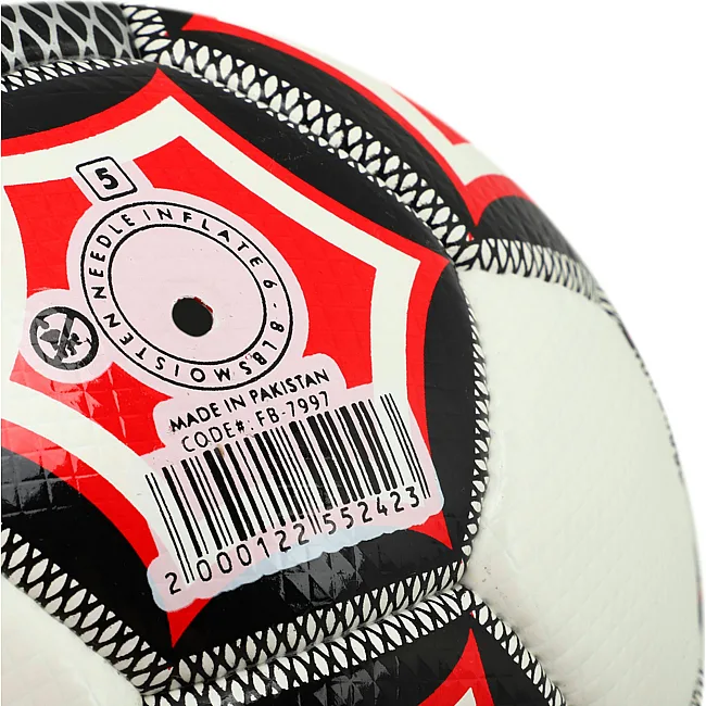 Футбольный мяч
 SOCCERMAX CRYSTAL FB-7997 №5 PU (Белый-красный)