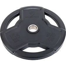Блин для штанги обрезиненный LiveUp LP8330-25 ø50мм 25кг