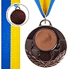 Медаль спортивная с лентой тематическая SP-SPORT AIM Роликовые коньки C-4846-0087 ø5см (Бронзовый)