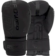Боксерские перчатки PowerPlay 3024 Ultra Mat Черные