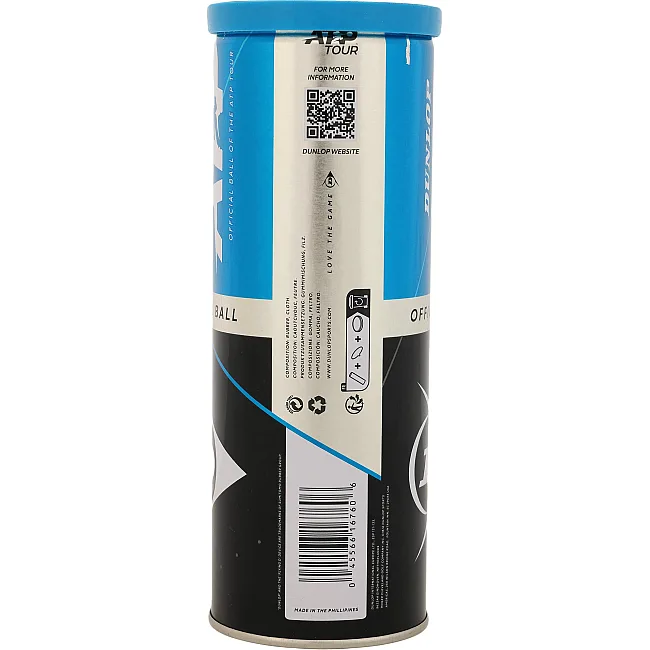 Мячи для большого тенниса DUNLOP ATP 601313 3шт