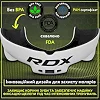 Капа для боксу RDX 3w доросла (вік 12+) White/Black