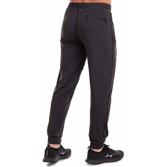 Спортивные штаны мужские на манжете UNDER ARMOUR CO-8815 (Светло-серый)