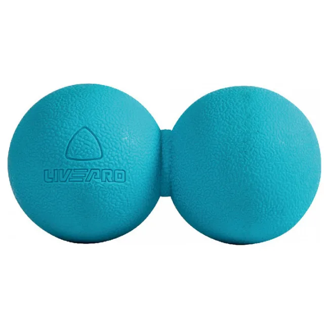 Мячик подвійний для масажу MASSAGE PEANUT BALL 14х6.5см