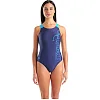 Купальник закрытый для женщин Arena SCRATCHY SWIMSUIT V BACK синий, голубой