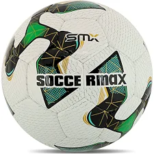 Футбольный мяч профессиональный SOCCERMAX FB-4208 №5 PU (Белый-зеленый)