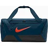 Спортивна сумка Nike NK BRSLA S DUFF - 9.5 41L темно-синій 51x28х28 см