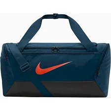 Спортивна сумка Nike NK BRSLA S DUFF - 9.5 41L темно-синій 51x28х28 см