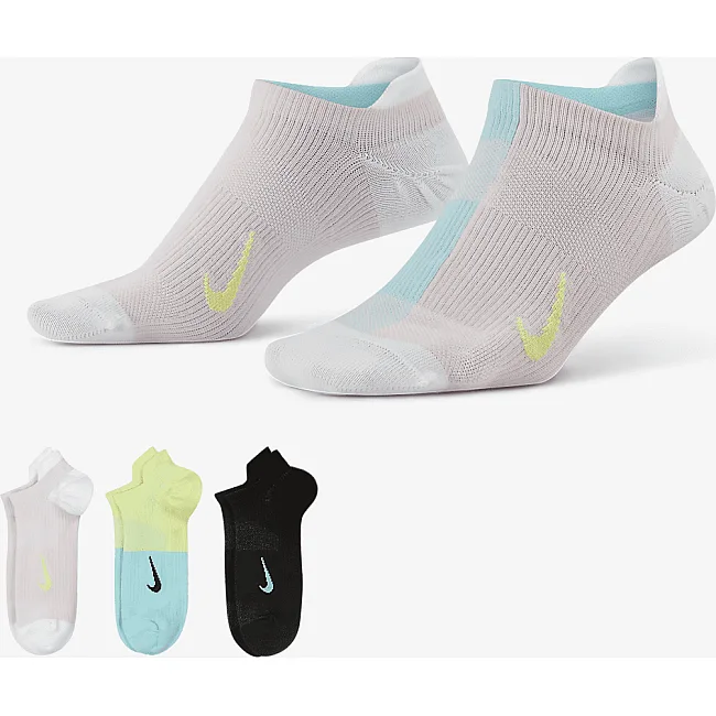 Шкарпетки Nike W NK EVERYDAY PLUS LTWT NS 3PR жіночі