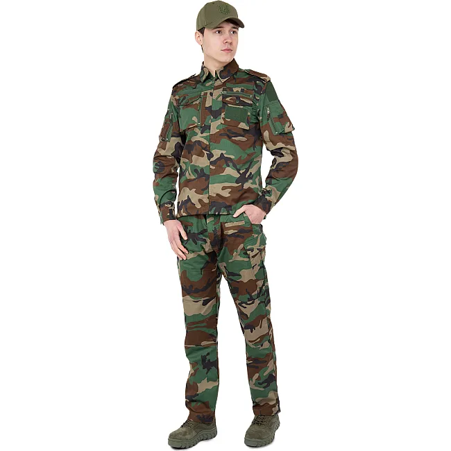 Тактический костюм (китель + брюки)
 MILITARY RANGERS

 ZK-SU1126 (Камуфляж Woodland)