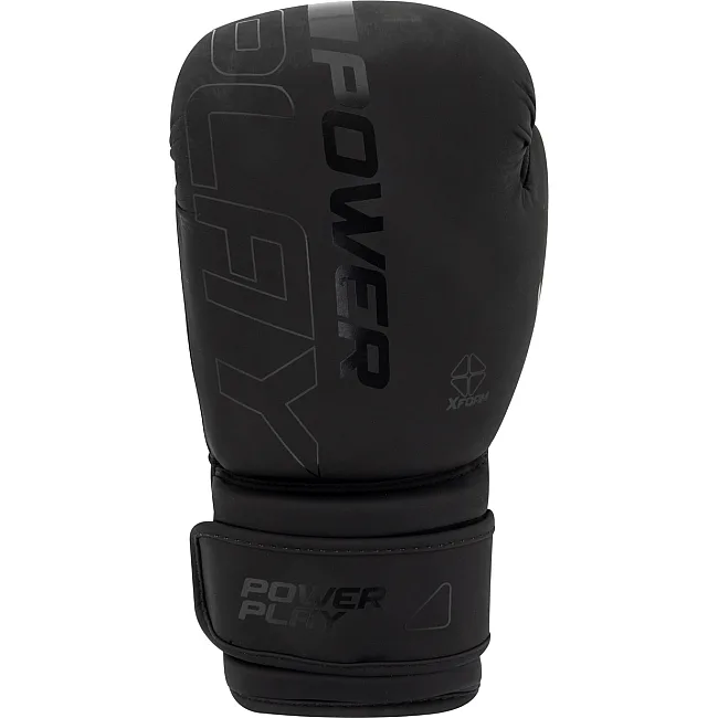 Боксерські рукавиці PowerPlay 3024 Ultra Mat Чорні