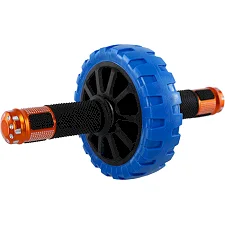 Колесо для пресса ролик для пресса одинарный SP-SPORT FI-0285 (Синий-черный)