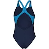 Купальник закрытый для женщин Arena SCRATCHY SWIMSUIT V BACK синий, голубой
