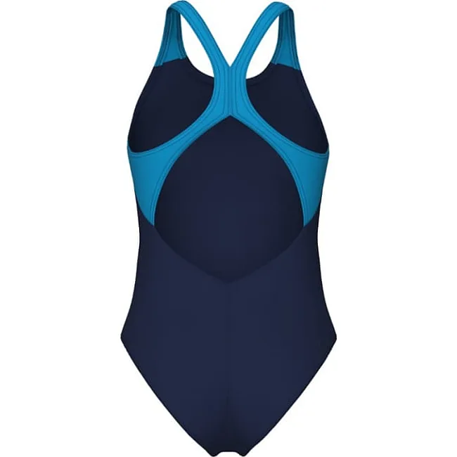 Купальник закрытый для женщин Arena SCRATCHY SWIMSUIT V BACK синий, голубой