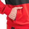 Спортивный костюм
 кофта на молнии и брюки LIDONG LD-6629 (Красный-черный)