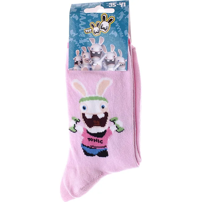 Носки LAPINS CRETINS LAPIN FAIT DES ALTERES женские арт 13849251-2