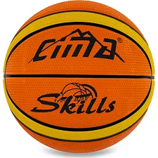 Баскетбольний м'яч гумовий CIMA BA-008 7 (Помаранчевий)