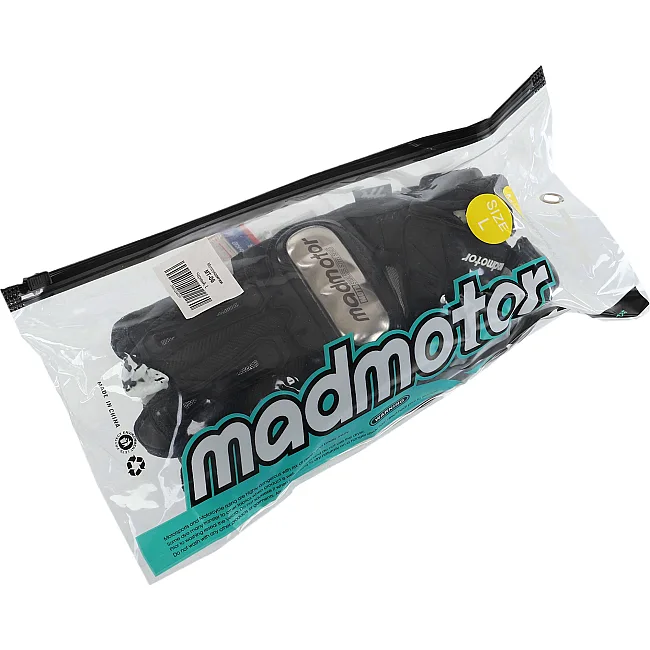 Мотоперчатки MADMOTOR MT-06 (Черный)