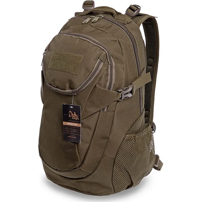 Штурмовой тактический рюкзак
 SILVER KNIGHT TY-8460
 44х27х19см 23л (Оливковый)