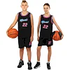Детская баскетбольная форма
 NBA клуб Miami 22 BA-3769 (Черный-фуксия)