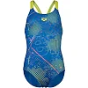 Купальник Arena GALACTIC SWIMSUIT SWIM PRO BAC голубой, желтый