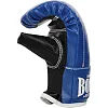 Перчатки снарядные-блинчики для бокса искусственная кожа BOXER 2015 (Красный-черный)