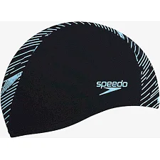 Шапка для плавания Speedo BOOM ENDURANCE+CAP черный, синий OSFM