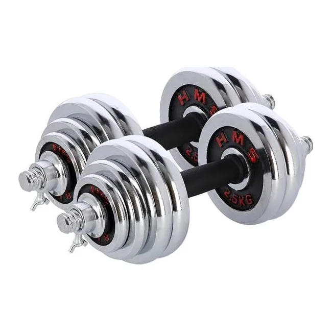 Гантели разборные стальные HMS STC30, 2 x 15 кг.
