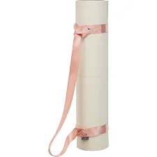 Ремень-стяжка для переноски коврика BLOOM YOGA STRAP LB7080 (Розовый)