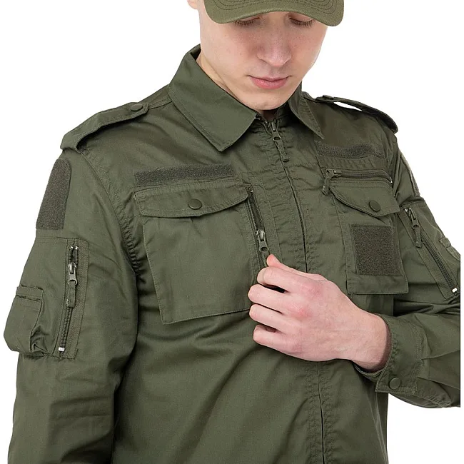 Тактический костюм (китель + брюки)
 MILITARY RANGERS

 ZK-SU1126 (Камуфляж Woodland)