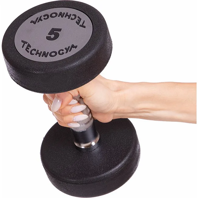 Гантель профессиональная
 с полиуретановым покрытием TECHNOGYM LN-1254-5 1шт 5кг