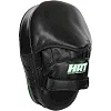 Лапа боксерская изогнутая тренировочная PU HARD TOUCH BO-4251 19x5x25см 2штуки (Красный-черный)