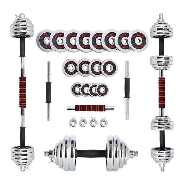 Гантели разборные стальные HMS STC30, 2 x 15 кг.