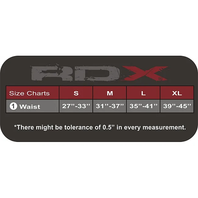 Атлетичний пояс RDX Black S
