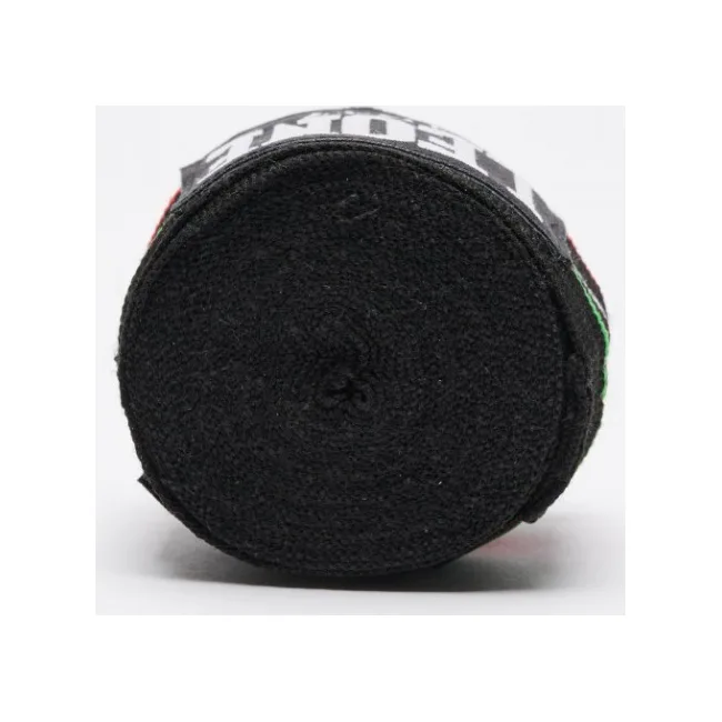 Бинти для боксу LEONE Flag Black (3,5м)