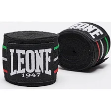 Бинты для бокса LEONE Flag Black (3,5м)