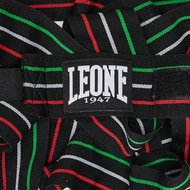 Бинти для боксу LEONE Flag Black (3,5м)