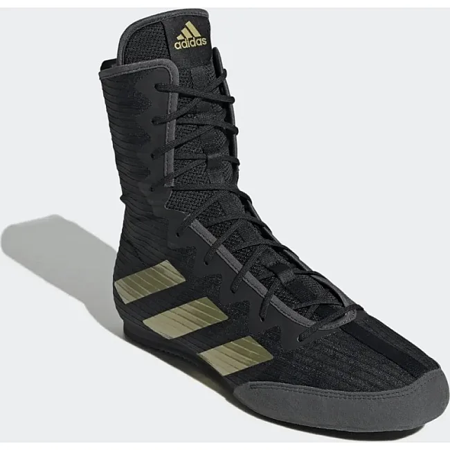 Боксерки Box Hog 4 (чорний-золотий) ADIDAS GZ6116
