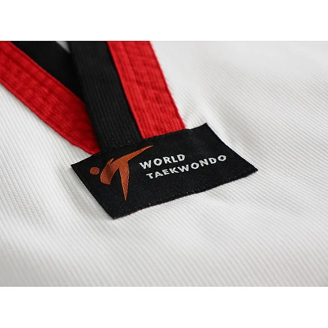 Добок тхэквондо ADIDAS ADI-CLUB с лицензией WT (белый, ADITCB01WT)