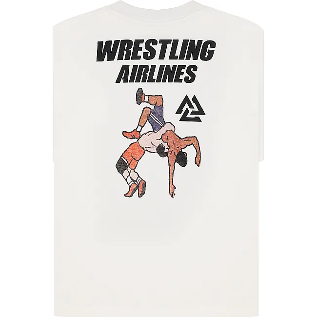 Футболка мужская PERESVIT Wrestling Airlines - White