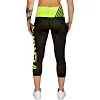 Женские капри Venum Power Leggings Crops Black Yellow